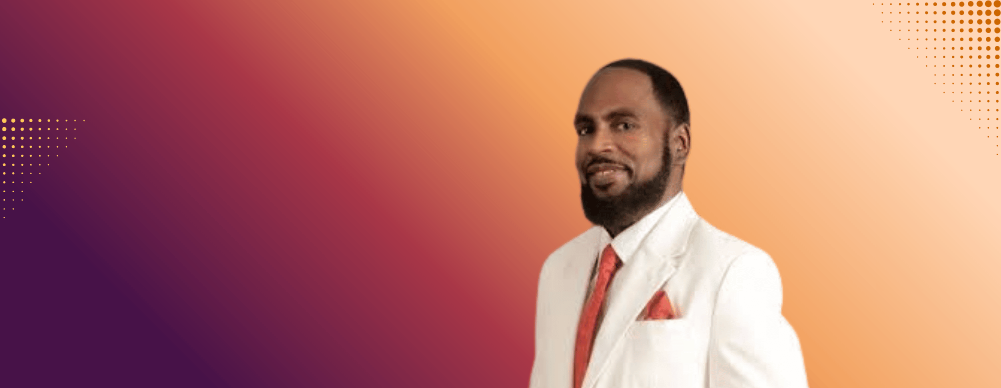 Rev. Dr. Reginald Howard on abstract background