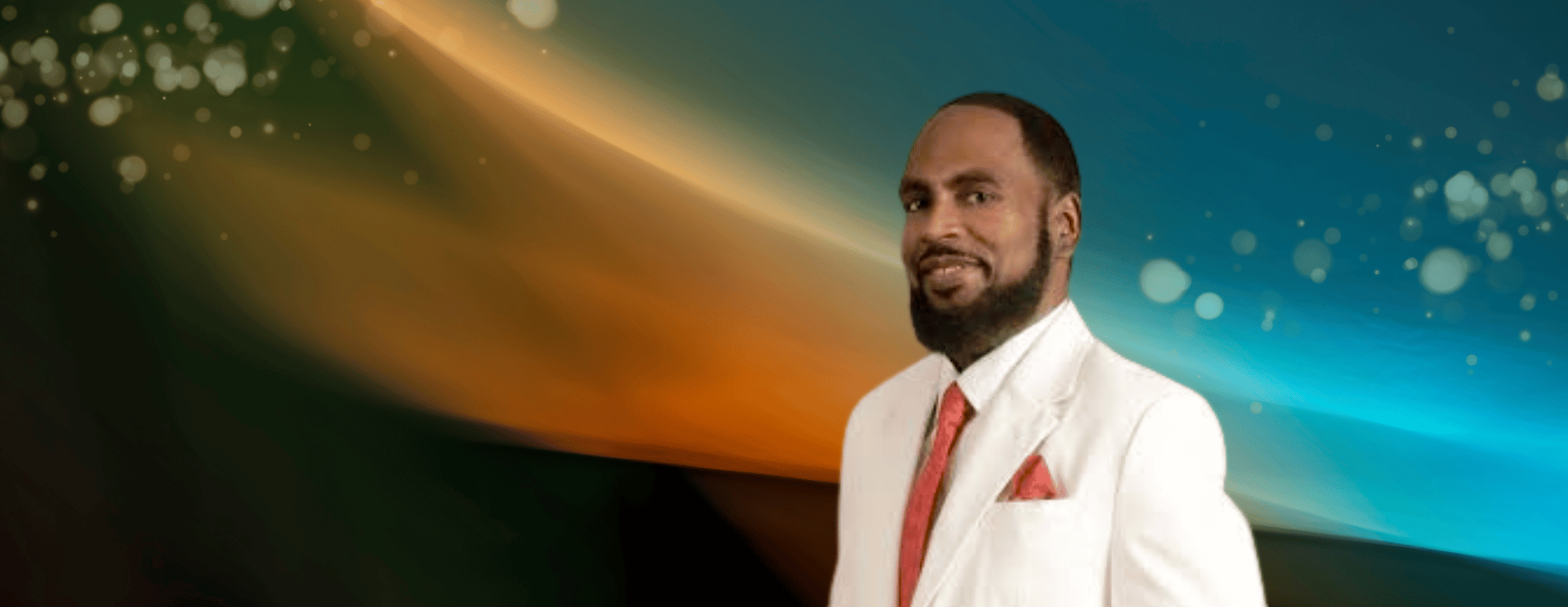 Rev. Dr. Reginald Howard on abstract background
