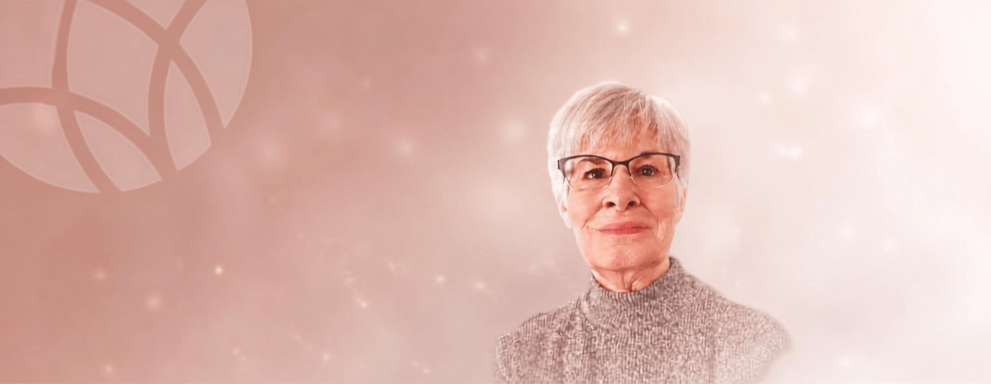 Rev. Anne Hartupee on abstract background