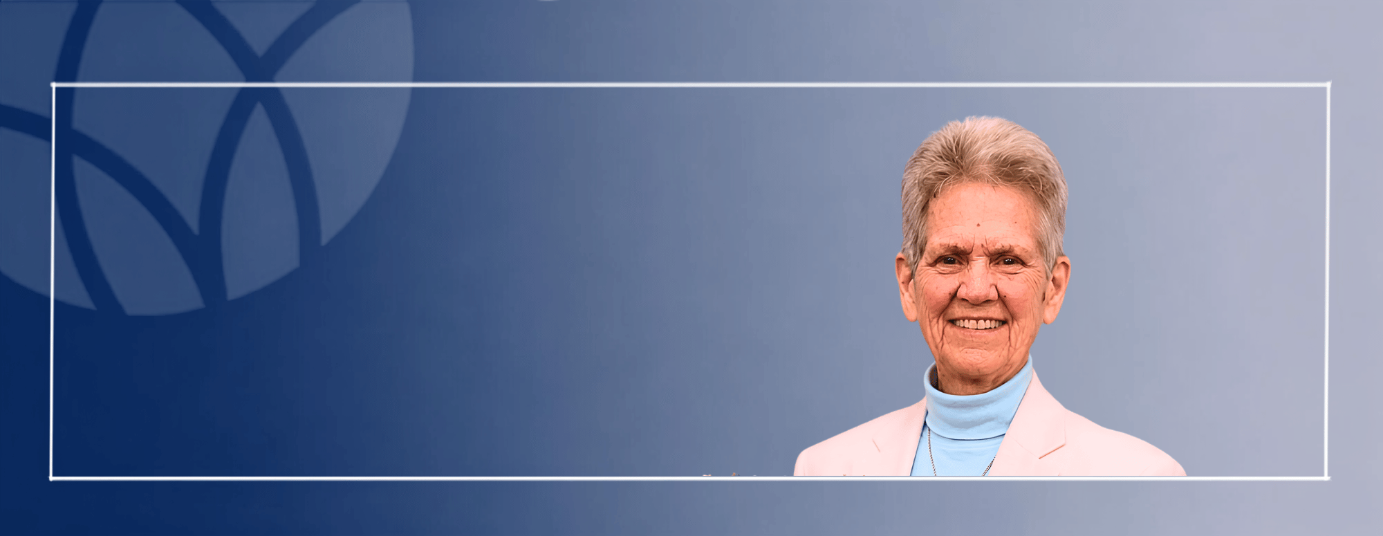 Rev. Jeanie Ward on abstract background