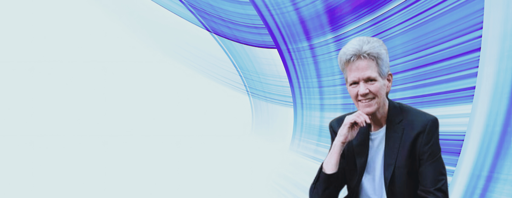 Rev. Jeanie Ward on abstract background