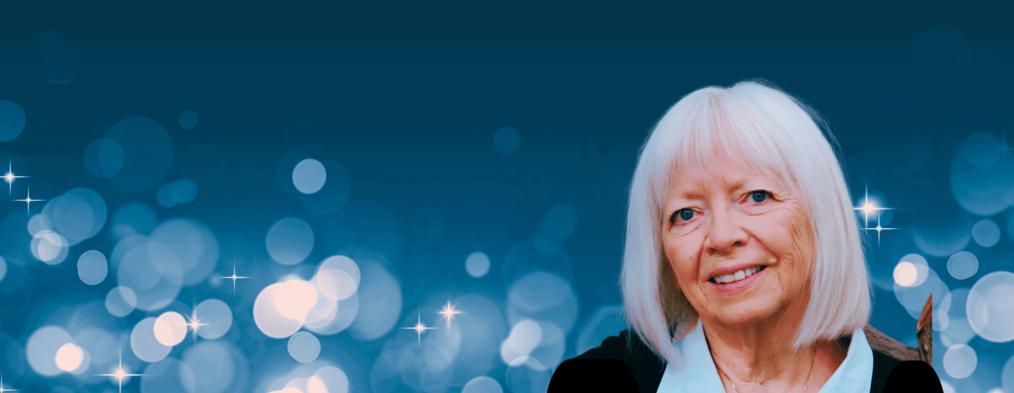 Rev. Bronte Colbert on abstract background