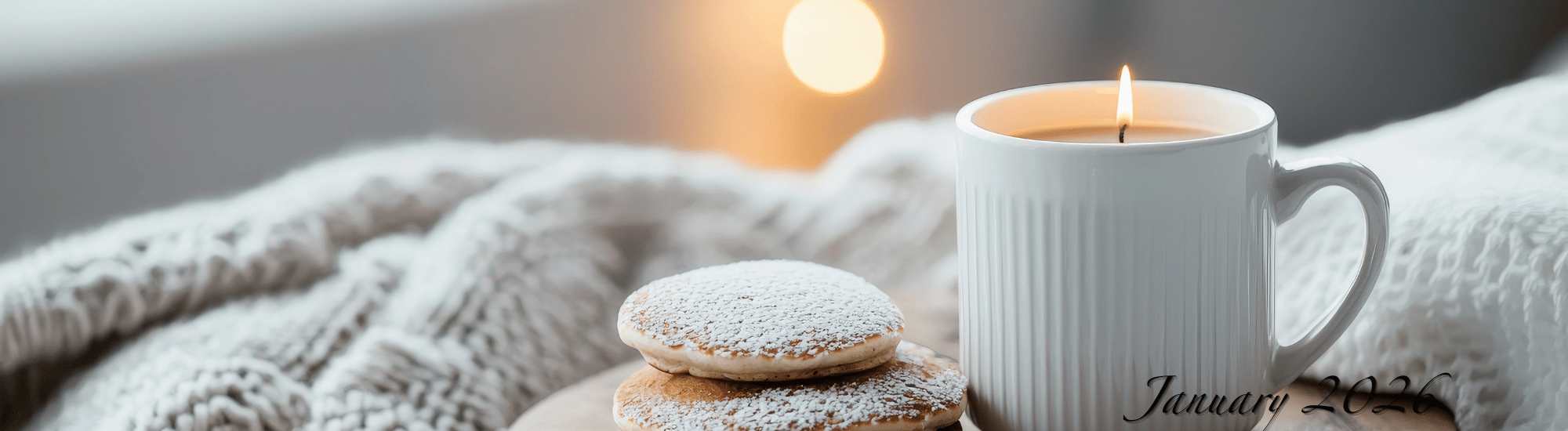 Peaceful view of moon