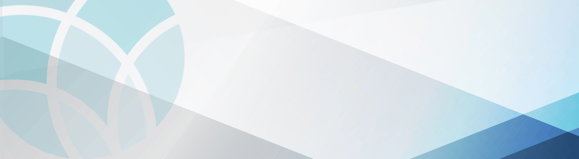 Abstract blue and white geometric background